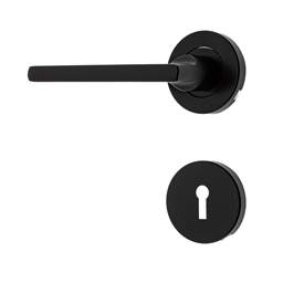 M8E40 - 2 Lever Lockset Royal Sq Rose
